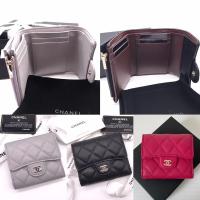 ราคา chanel Tri wallet มีใบเล็ก ซิปหลัง (4296974839)