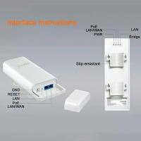 ราคา Tenda O3 5KM 5GHz 11ac 433Mbps Outdoor CPE Wireless Wifi Repeater Extender Router Ap (21761712454)