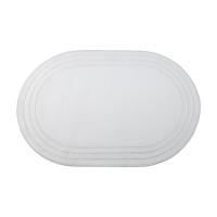 ราคา HomeHuk พรมปูพื้น รุ่นแรบบี้-เลเยอร์-โอวอล ขนาด 120 x 180 ซม. - สีขาวงาช้าง (44073719690)