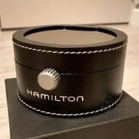 ราคา กล่องนาฬิกา HAMILTON BOX ⚙️ ล็อกฝาได้ มีกล่องครอบ - Black ของแท้ % (28667983935)