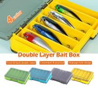 ราคา กล่องใส่เหยื่อปลอม กล่องเก็บของ 2ด้าน กล่องเก็บโยตกหมึก อุปกรณ์ตกปลา กล่องใส่เหยื่อ กล่องอเนกประสงค์ (27924214989)