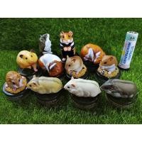 ราคา (มีของพร้อมส่ง) Gachapon กาชาปองหนูแฮมเตอร์ Hamster's Lunch Kaiyodo โมเดลสัตว์ (15550159272)