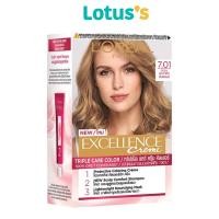 ราคา ลอรีอัล ปารีส ครีมเปลี่ยนสีผม เอ็กซ์เซลเล้นซ์ ครีม สีบลอนด์ No.7.01 LOREAL EXCELLENCE NO.7.01 (7839240100)