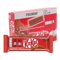 ราคา คิทแคท ช็อกโกแลตนมสอดไส้เวเฟอร์ 17 กรัม (แพ็ค 24 ชิ้น) ขนมยอดฮิต KITKAT (51053493449)