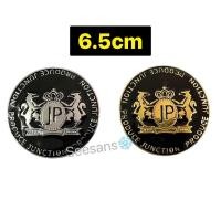 ราคา เนื้องานเป็นโลหะ ขนาด 6.5 cm LOGOโลโก้ #JP #JUNCTION PRODUCE ติดรถยนต์ #สติ๊กเกอร์ติดรถยนต์ #เพลทแต่งรถ#Logo Sticker # (13234896185)