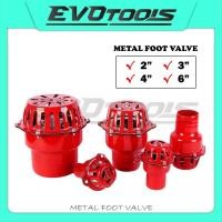 ราคา 2" 3" 4" 6" METAL FOOT VALVE /ปั๊มน้ํา ENGINE SUCTION HOSE FOOT VALVE (53103603965)
