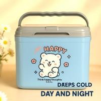 ราคา กระติกน้ำแข็ง กระติกใส่น้ำ เก็บความเย็น ❄️ กระทัดรัด เหมาะพกพา[ขอบหนาเก็บความเย็นข้ามคืน] (23366341114)