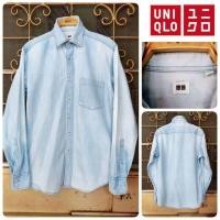 ราคา Uniqlo เสื้อเชิ้ตแบรนด์เนมแท้ มือสองสภาพใหม่ (6214921146)