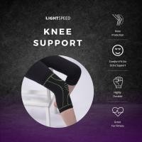 ราคา สนับป้องกันเข่า LIGHTSPEED / อุปกรณ์พยุงเข่า Gym/Fitness (27308534769)