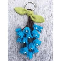 ราคา พวงกุญแจ ดอกแก้ว ดอกไม้ผ้า handmade (5156072319)