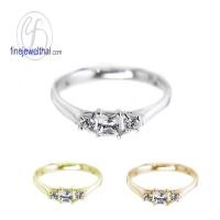 ราคา Finejewelthai แหวนเงินแท้ แหวนเพชรCZ เพชรสังเคราะห์ - R1181cz (25842394456)
