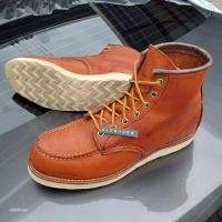 ราคา ส่งฟรี 9us 27cm Red Wing 875 Classic Moc Toe US9 สภาพใหม่ 95% หนังแท้ Oro Legacy by OldShoes (28192508714)