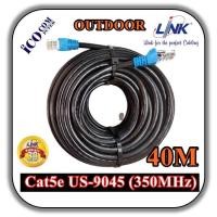 ราคา สายแลน(ภายนอกอาคาร) Cat5e Outdoor Link แท้ เข้าหัวสำเร็จรูปพร้อมใช้งาน ยาว 40 เมตร (Black) ส่งฟรี (1865149205)