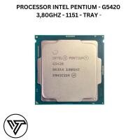 ราคา INTEL PENTIUM PROCESSOR - G5420 3.80GHZ - 1151 - TRAY - (42455770993)