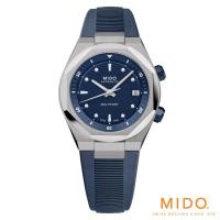 ราคา MIDO รุ่น MULTIFORT 8 TWO CROWNS นาฬิกาสำหรับผู้ชาย รหัสรุ่น M047.507.17.041.00 BLUE MEN WATCH (26080323230)