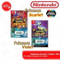 ราคา Pokemon Scarlet & Violet + DLC [The Hidden Treasure of Area Zero] แผ่นเกมสำหรับ Nintendo Switch ของแท้ (41758705803)