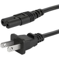 ราคา สายวิทยุ AC POWER หัวแบน 2 ขา 2 รู ยาว 1.5 เมตร AC ใช้กับ PS2/PS3 ลำโพง วิทยุ (7643528080)