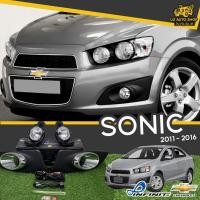 ราคา [ E-TAX ] ไฟตัดหมอก ชุดไฟตัดหมอก CHEVROLET SONIC 2012 ยี่้ห้อ INFINITE (อุปกรณ์ครบชุด) lg_autoshop (17872299953)