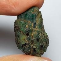 ราคา พลอย ก้อน ดิบ มรกต เอมเมอรัล ธรรมชาติ แท้ ( Natural Emerald ) หนัก 25.0 กะรัต (14685133908)