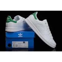ราคา แฟชั่น Stan Smith ชายหญิงวิ่งดอกไม้หางเลเซอร์ Board สันทนาการกีฬาสีฟ้าสีเขียวสเก็ตบอร์ด a5ua4 รองเท (25904630543)