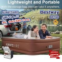 ราคา Bestway 69160 ที่นอนเป่าลม ตัวท็อป ขนาด5ฟุต หนาสุด 51 ซม. ปรับ3ระดับ ของแท้100% สินค้าส่งจากไทย (41561159862)