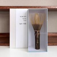 ราคา แปรงมัทฉะไม้ไผ่ดำ ด้ามยาว Suikaen Takayama Chasen | Made in Japan พร้อมส่ง (27384640320)