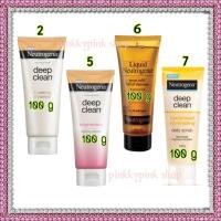 ราคา Neutrogena deep clean นูโทรจีนา ดีพ คลีน โฟมมิ่ง คลีนเซอร์/ Neutrogena ไฟน์ แฟร์เนส คลีนเซอร์ 100 กรัม,175 กรัม,220 กรัม (7026197463)