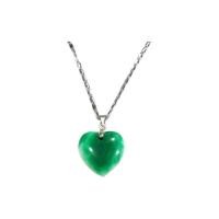 ราคา TANITTgems สร้อยคอประดับจี้หยกแท้รูปหัวใจ (216636942)