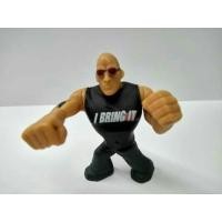 ราคา โมเดลนักมวยปล้ำ WWE The Rock (2279229655)
