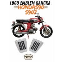 ราคา ตราสัญลักษณ์กรอบรายละเอียด Honda s90 s90z โลโก้กรอบรายละเอียด Honda s90 s90z (28309967504)