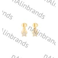 ราคา ✅Newพร้อมส่ง Dior Star earrings (51901728359)