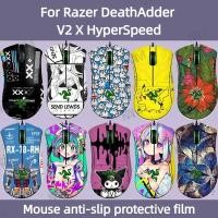 ราคา [Kam] สำหรับ Razer DeathAdder V2 X ฟิล์ม HyperSpeed สติกเกอร์เคลือบกันลื่นฟิล์มเมาส์การ์ตูนป้องกันรอยขีดข่วนด้านข้างที่สวยงามฟิล์มป้องกัน (42200263359)