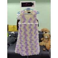 ราคา เดรสสั้น ดอก3D ป้าย Widelia a real ไซส์ M (18980001801)