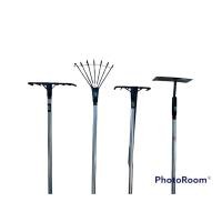 ราคา คราดด้ามแป๊บ คราด 6 ซี่, 7 ซี่, 8 ซี่ หรือ จอบขยันด้ามเหล็ก ยาว 120 ซม. (16163863181)