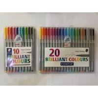 ราคา STAEDTLER triplus fineline 10สี/20สี (7937535930)
