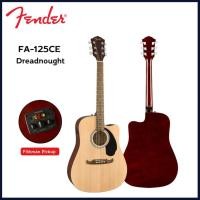 ราคา กีต้าร์โปร่ง FENDER FA-125 กีต้าร์โปร่งไฟฟ้า Fender FA-125CE Fender Dreadnought Acoustic Guitar (2723555065)