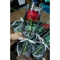 ราคา ช่อดอกกุหลาบ กุหลาบกำมะหยี่ 1ดอก วาเลนไทน์ (42218054199)