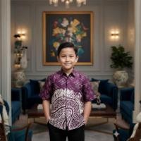 ราคา เคมีจา เสื้อบาติกแขนสั้นเด็กผู้ชาย / เสื้อบาติกเด็ก / เสื้อบาติกเด็ก (54601603352)