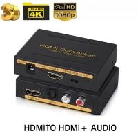 ราคา COD Hdmi Audio Extractor Splitter 1080P HDMI to HDMI Audio Converter + Optical Toslink SPDIF + สเตอริโอ RCA L/R (43167780879)