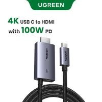 ราคา UGREEN สาย USB C to HDMI (4K@60Hz) Type C to HDMI Adapter Thunderbolt 4/3 to HDMI for Home Office เข้ากันได้กับ iPhone 16 Pro Max Plus, MacBook Pro (40303177573)