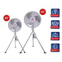 ราคา พัดลมอุตสาหกรรมMITSUMARU 3 ใบพัด20นิ้ว 24นิ้ว พร้อมขาตั้งสูงมอเตอร์ทนทานรุ่น AP-IF2030 AP-IF3024 ระยะรับประกัน2ปี (15823527561)