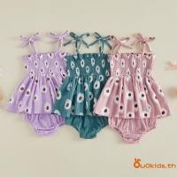 ราคา ชุดน่ารักสำหรับเด็กเล็ก ลายดอกเดซี่ กางเกงขาสั้นและเสื้อแขนกุด 2 ชิ้น (55606117915)