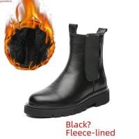 ราคา รองเท้าผู้ชายเชลซี รองเท้าบูทหนัง ขนาดใหญ่ สไตล์นักธุรกิจ สําหรับผู้ชาย ไซซ์ 40-44 (56305141064)