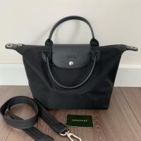 ราคา Longchamp Neo size S สีดำ ของแท้มือ2สภาพดี ส่งฟรีEMS (2780512362)