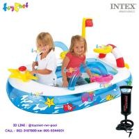 ราคา Intex สวนสนุกเรือเดินทะเล 1.57x1.02x0.74 ม. รุ่น 48660 + ที่สูบลมดับเบิ้ล ควิ๊ก วัน (19705414185)
