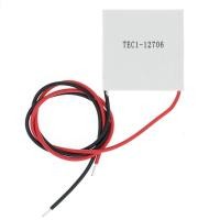 ราคา TEC1-12706 12706 TEC Thermoelectric Cooler Peltier 40*40MM 12V New of semiconductor refrigeration (12407121493)