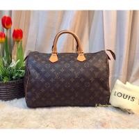 ราคา Louis Vuitton Monogram Speedy 30 Authentic % (9239963353)