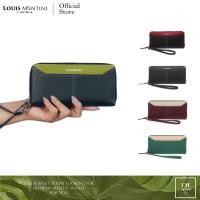 ราคา Louis Montini (The Path) กระเป๋าซิปรอบ Zip-around wallet กระเป๋าสตางค์ผู้หญิงหนังแท้ WL55 (18069799407)