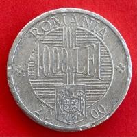 ราคา เหรียญโรมาเนีย Romania 1000 lei ปี 2000 เหรียญ​ต่างประเทศ (16792115610)