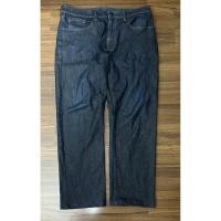 ราคา muji denim stretch pants (used) (41572575509)